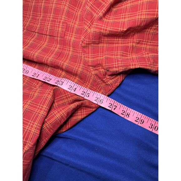 Columbia plaid button down shirt mens XXL outdoors gorpcore hiking utility camp - Picture 5 of 7